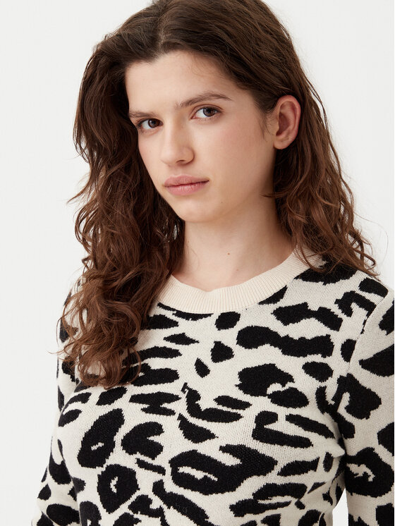 ONLY ONLY Džemper Lima 15339828 Bež Cropped Fit