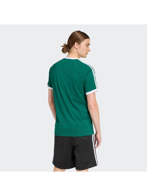 adidas adidas T-Shirt 3-Stripes KE3534 Πράσινο Regular Fit