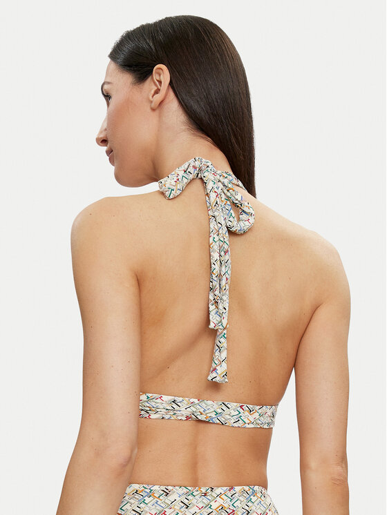 Tommy Hilfiger Tommy Hilfiger Bikini pezzo sopra UW0UW05270 Multicolore