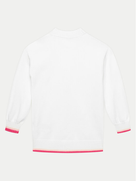 Guess Guess Kardigāns J4YR04 Z3GS0 Balts Relaxed Fit