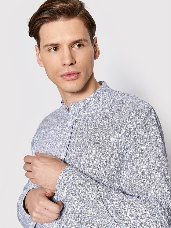 Manuel Ritz Manuel Ritz Риза 3232E604L 223284 Син Regular Fit