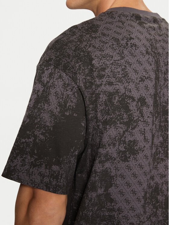 Guess Guess Tricou Z5RI16 I3Z14 Negru Boxy Fit