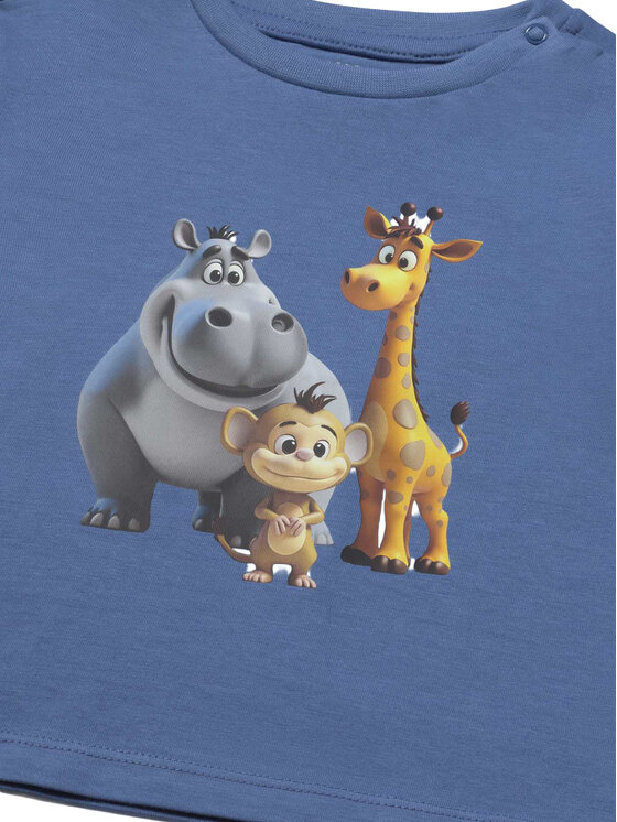 Mayoral Mayoral Тишърт 1008 Син Regular Fit