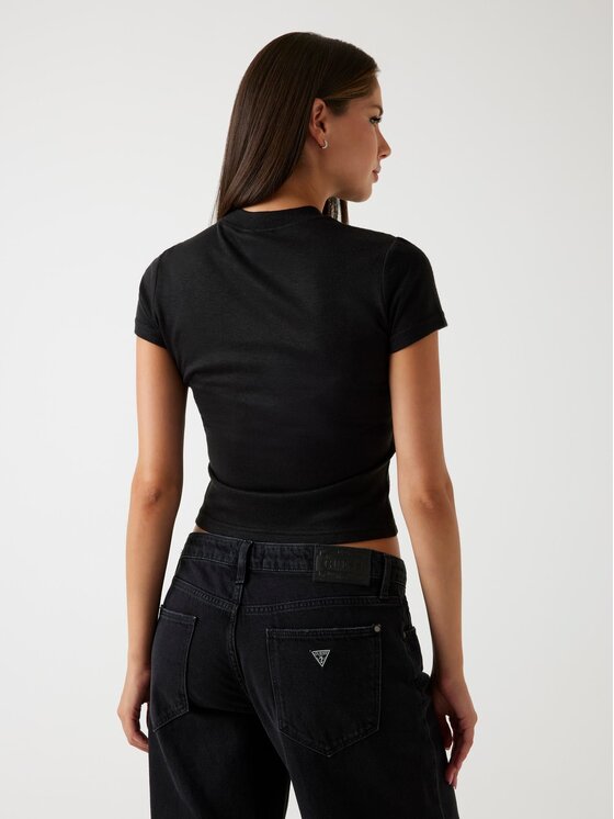 Guess Guess Megztinis 178743 Juoda Classic Fit