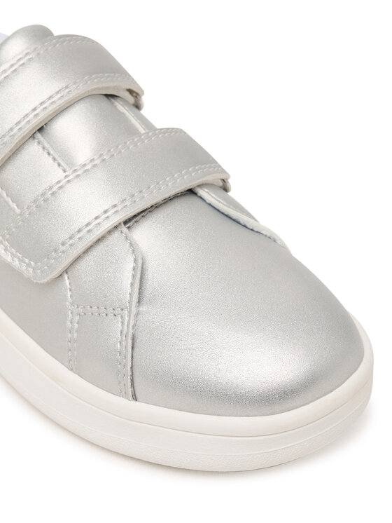 Calvin Klein Calvin Klein Сникърси Low Cut Velcro V1A9-83205-0376 S Сребрист