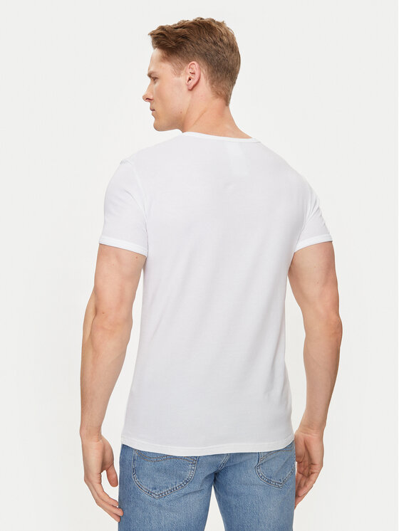 Versace Versace Tričko AUU01004 Biela Regular Fit