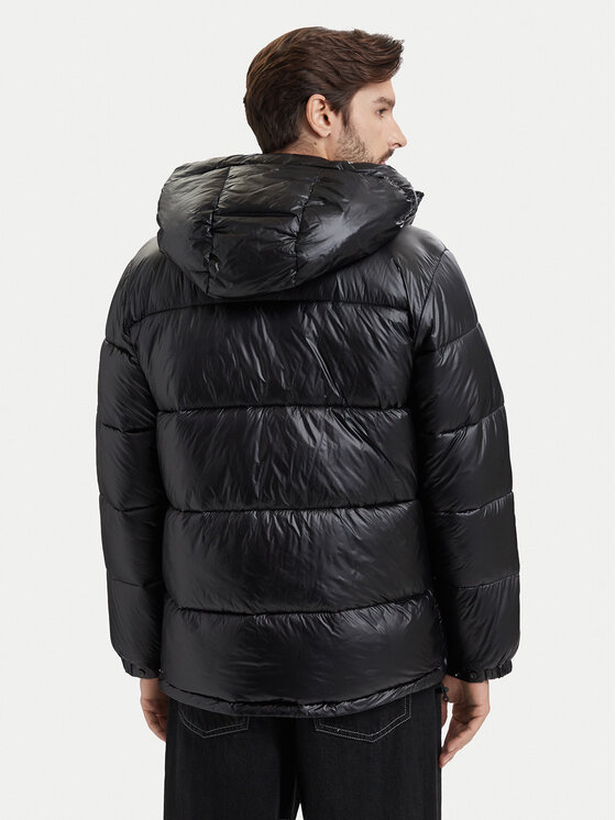 Kappa Kappa Winterjacke 36226UW Schwarz Comfort Fit