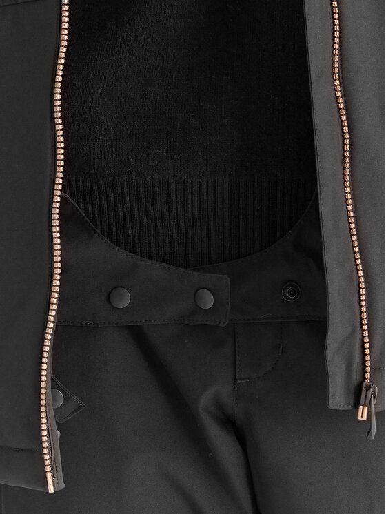 Roxy Roxy Sídzseki Snowhill Puffy JK ERJTJ03535 Fekete Tailored Fit