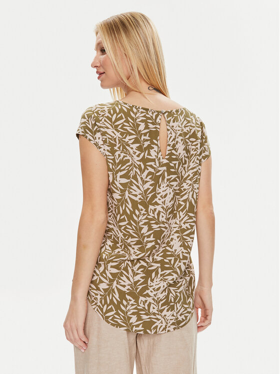 ONLY ONLY Bluse Nova 15222174 Grün Regular Fit