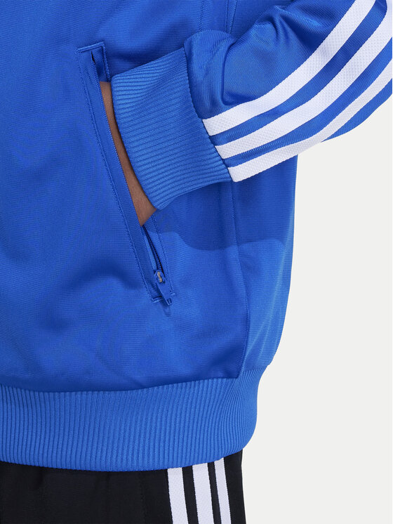 adidas adidas Світшот Firebird IY9799 Голубий Regular Fit