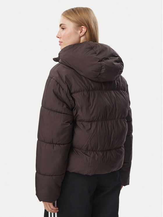 adidas adidas Zimska jakna KR9559 Temno rjava Loose Fit