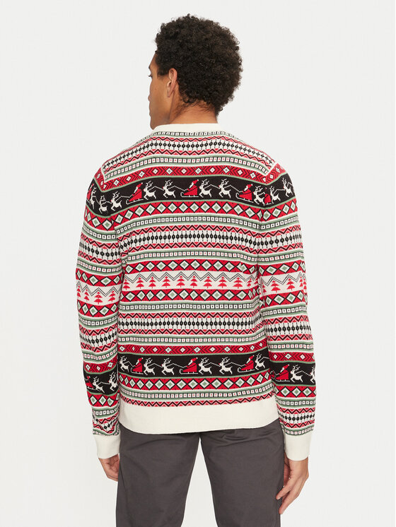 Brave Soul Brave Soul Sweter MK-249SELICK Kolorowy Regular Fit