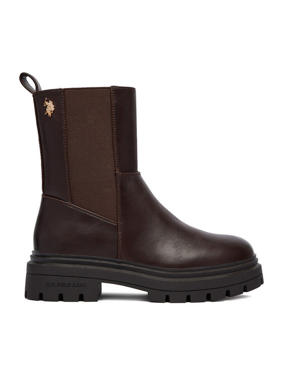 U.S. Polo Assn. U.S. Polo Assn. Μποτάκια EO-SVETA003W/GYE1 Καφέ