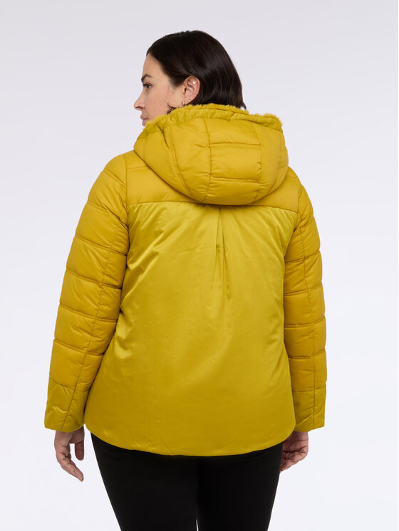 Fiorella Rubino Fiorella Rubino Giubbotto piumino F007T001424N025 Giallo Regular Fit