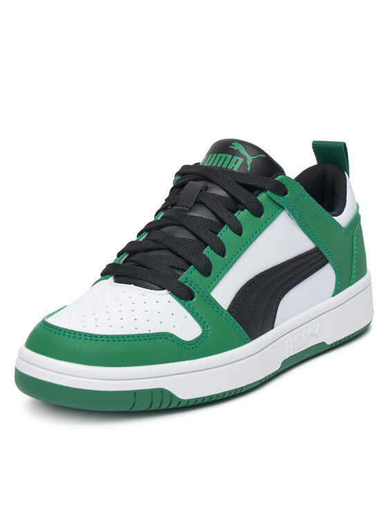 Puma Puma Sportcipők REBOUND LAYUP LO SL JR 37049024 Zöld