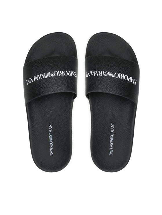 Emporio Armani Emporio Armani Klapki X4P114 XF621 00002 Czarny