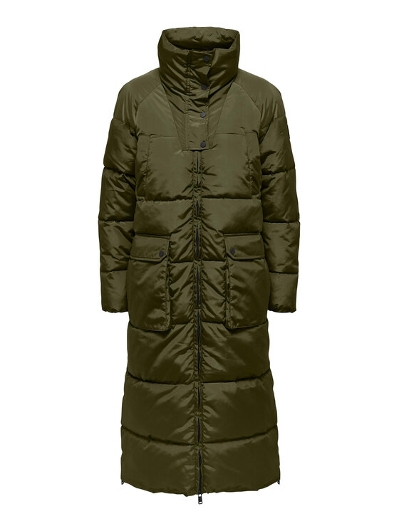 ONLY ONLY Зимно яке Nora 15294315 Зелен Regular Fit