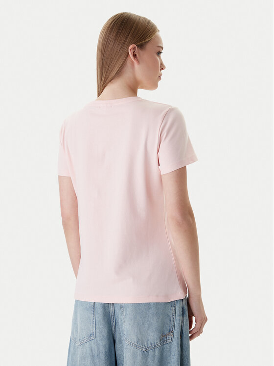 Guess Guess Póló V3BI11 J1314 Rózsaszín Regular Fit