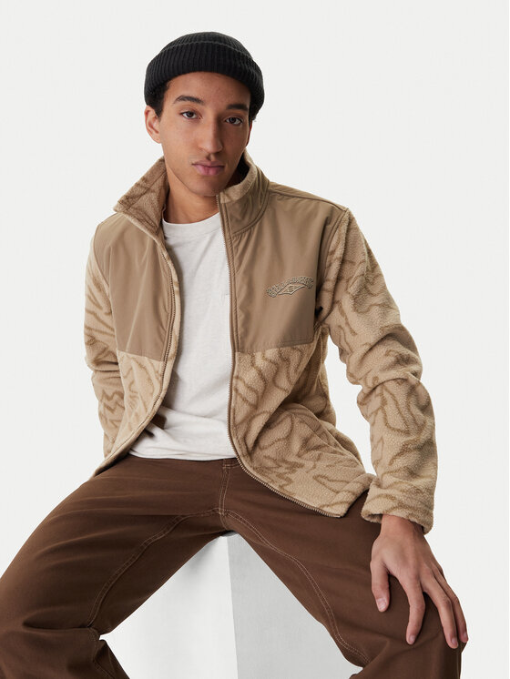 Billabong Billabong Felpa di pile Boundary EBYFT00144 Beige Regular Fit
