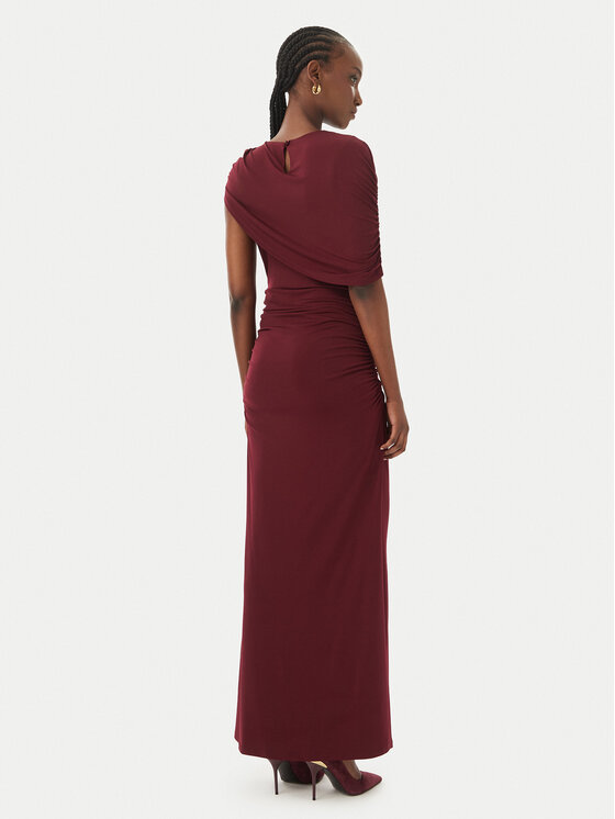 Vero Moda Vero Moda Sukienka wieczorowa Kassandra 10356465 Bordowy Regular Fit