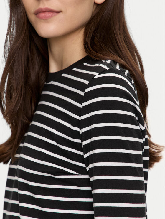 Brave Soul Brave Soul Μπλουζάκι LLT-248BETHANY Μαύρο Regular Fit