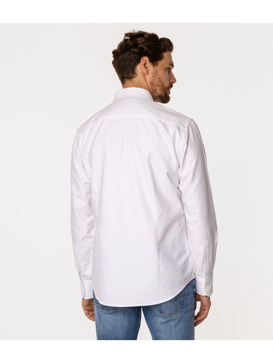 Lee Cooper Lee Cooper Koszula LIAM Biały Slim Fit