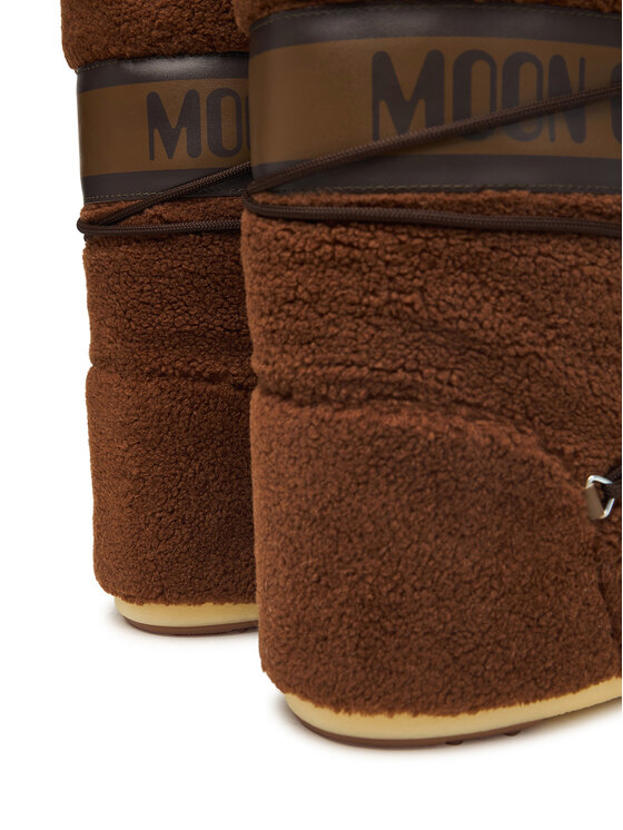 Moon Boot Moon Boot Μπότες Χιονιού Mb Icon Fleece 80D1403080 Καφέ