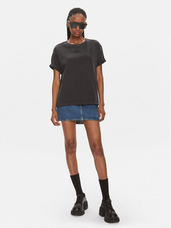 Calvin Klein Jeans Calvin Klein Jeans Farmer szoknya Darted J20J222482 Kék Regular Fit