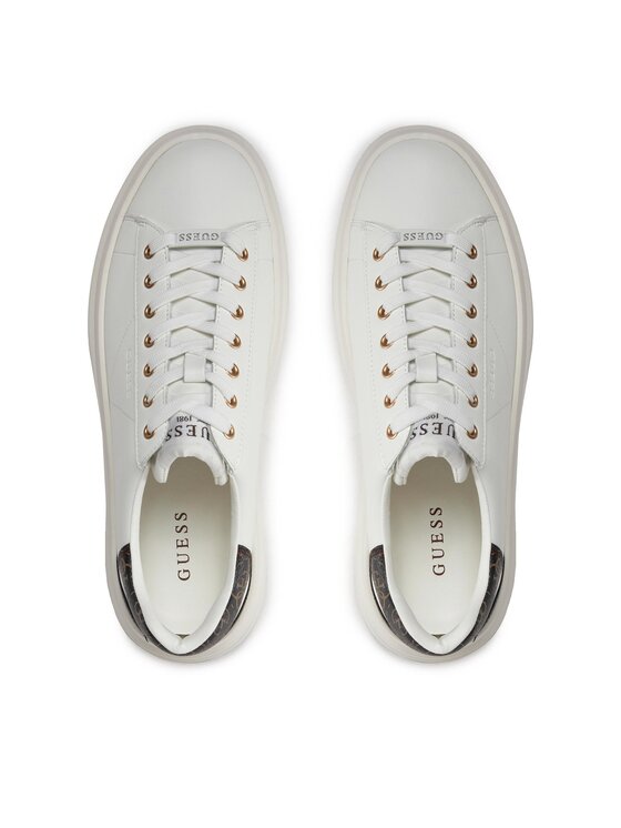 Guess Guess Sportcipők Elba FMPVIB LEA12 Fehér