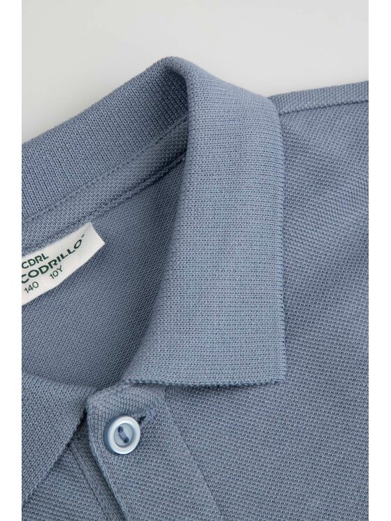 Coccodrillo Coccodrillo Polo WC6143604BSB-014 Niebieski Regular Fit