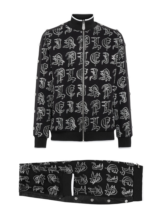 PHILIPP PLEIN PHILIPP PLEIN Dres 5313 Czarny Regular Fit
