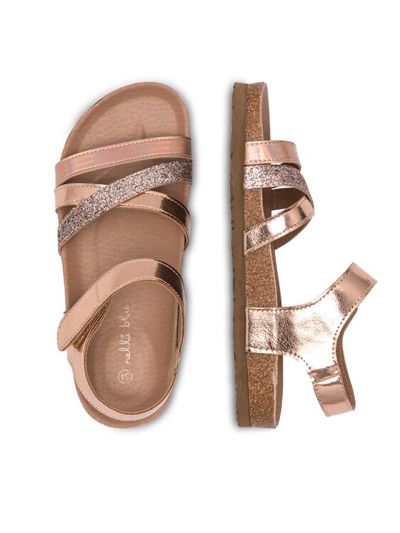 Nelli Blu Nelli Blu Sandalen CS20181-01 Goldfarben