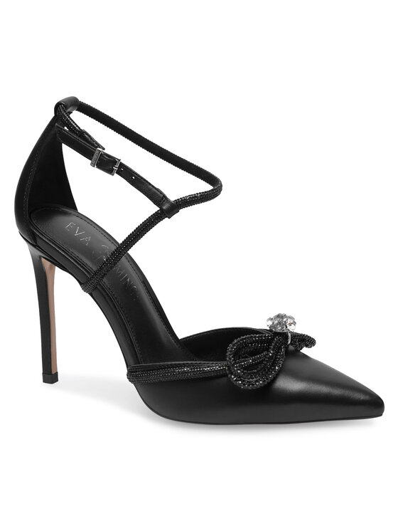 Eva Minge Eva Minge Pantofi cu toc subțire ANCONA-V325-25531 Negru