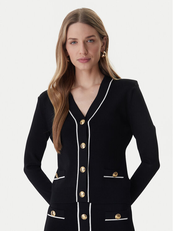 Marciano Guess Kardigan 6RGR02 5905Z Czarny Classic Fit