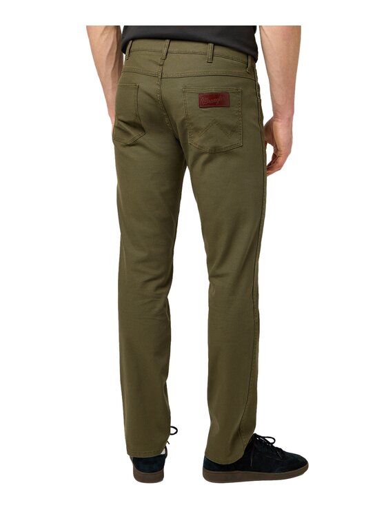 Wrangler Wrangler Jeansy GREENSBORO Zielony Straight Leg