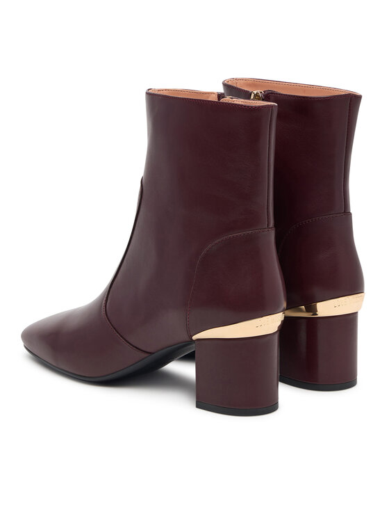 LOVE MOSCHINO LOVE MOSCHINO Ботильйони JA21085G0PIA0552 Бордовий