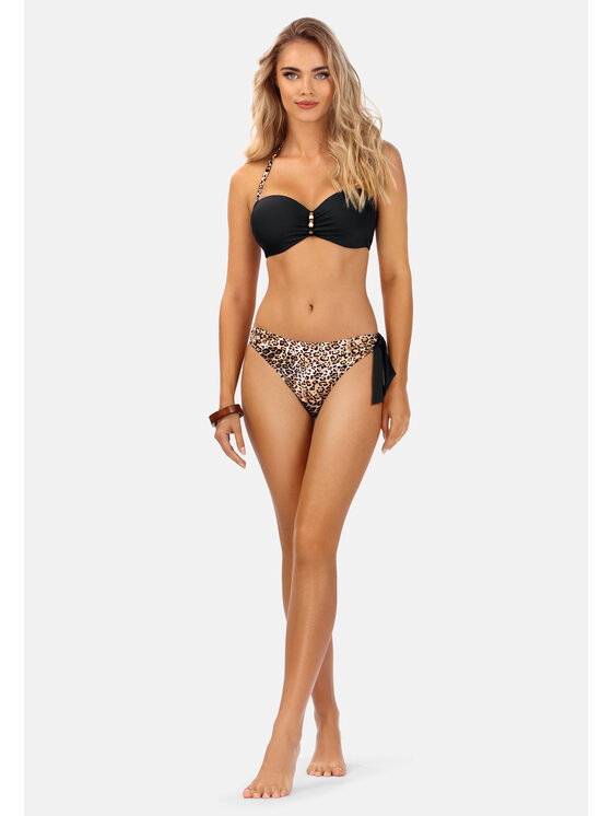 Miss Lou Miss Lou Bikini ML002 Czarny
