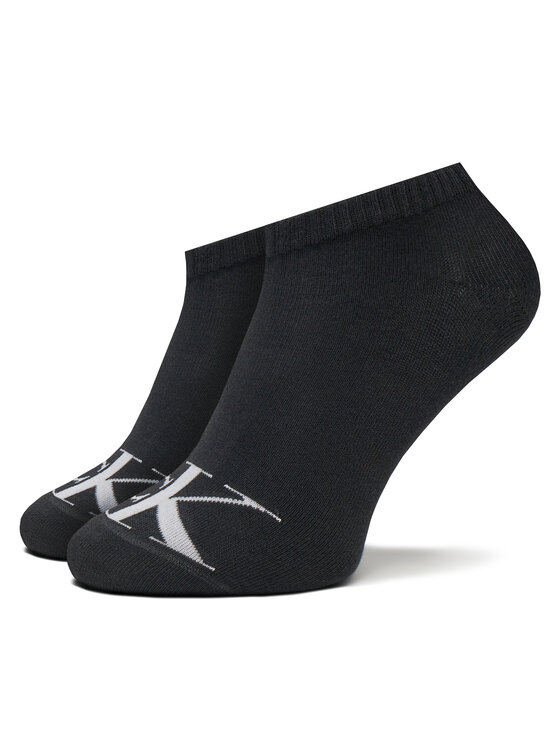 Calvin Klein Jeans Calvin Klein Jeans 2er-Set niedrige Damensocken 701228815 Schwarz