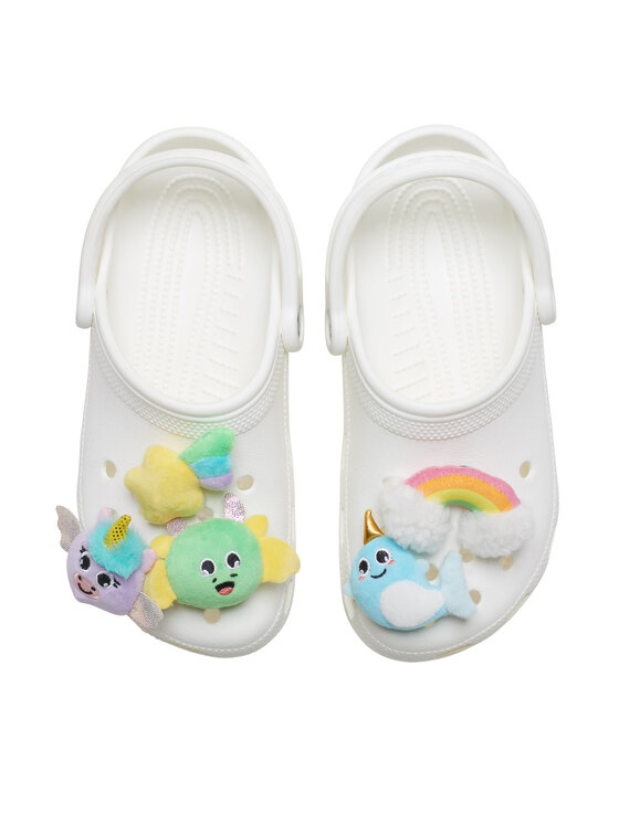 Crocs Crocs Ukras za obuću Jibbitz Magical Plush Friends 5 Pack 10012954 Šarena