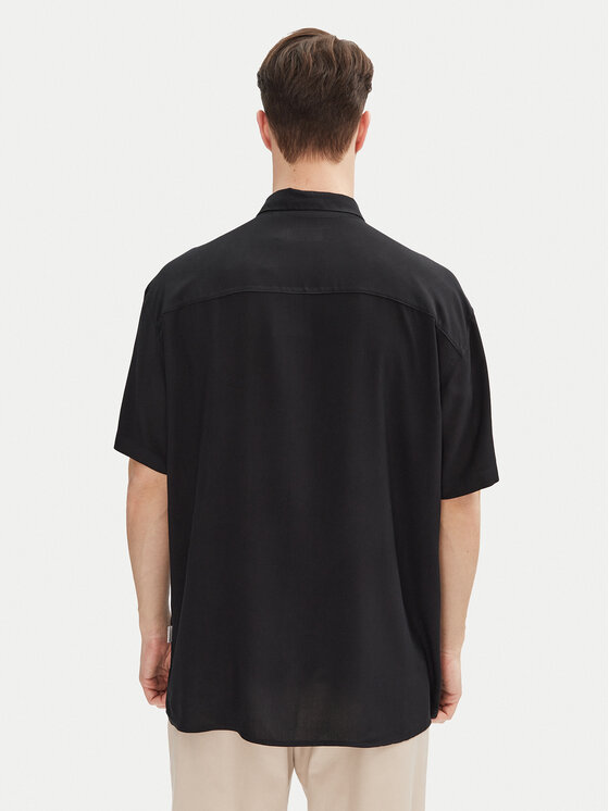 Jack & Jones Jack & Jones Koszula Joshua 12271078 Czarny Relaxed Fit