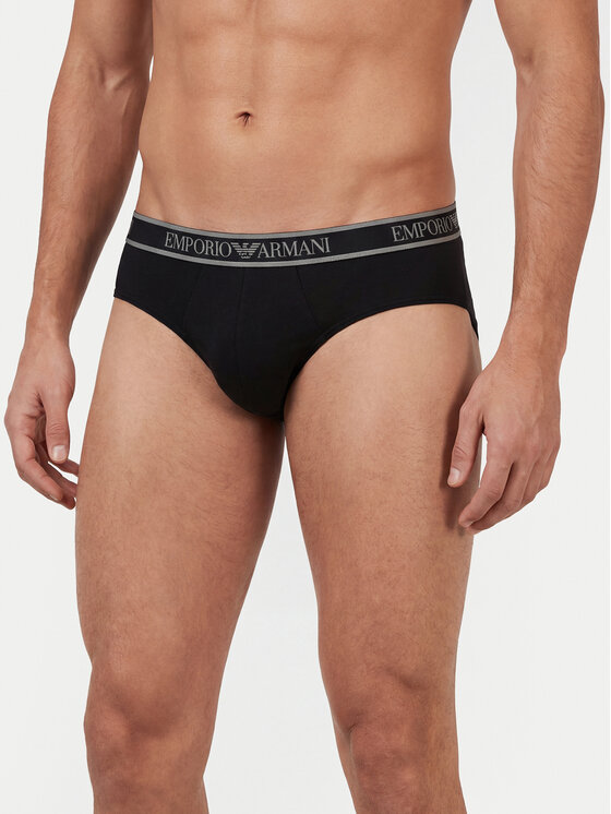Emporio Armani Underwear Emporio Armani Underwear Set slip gaćica﻿ EM000258 AF20669 MC061 Crna