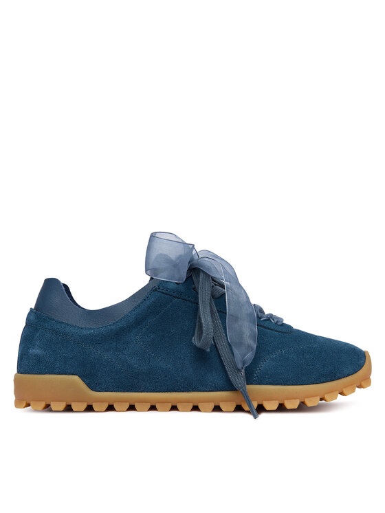 Calvin Klein Calvin Klein Sneakers Low Profile Run Mg Sue Db Laces HW0HW03150 Dunkelblau