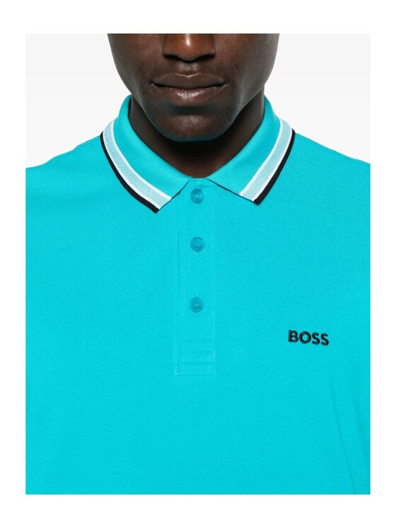 BOSS BOSS Polo 50469055-452 Niebieski Regular Fit