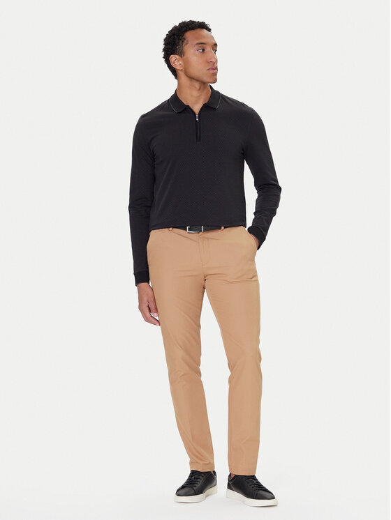 BOSS BOSS Polo H-Peduzzi 06 50549583 Crna Regular Fit