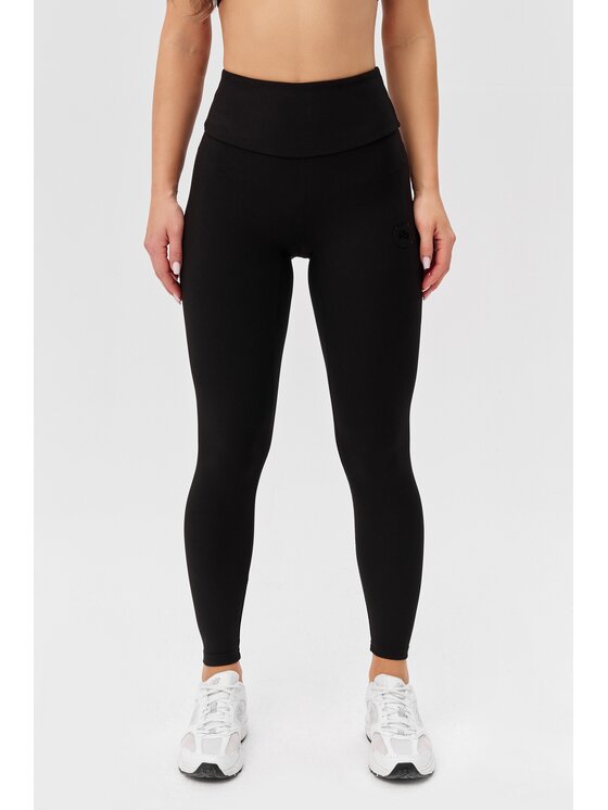 ROUGH RADICAL ROUGH RADICAL Legginsy WELLNESS LONG Czarny Slim Fit