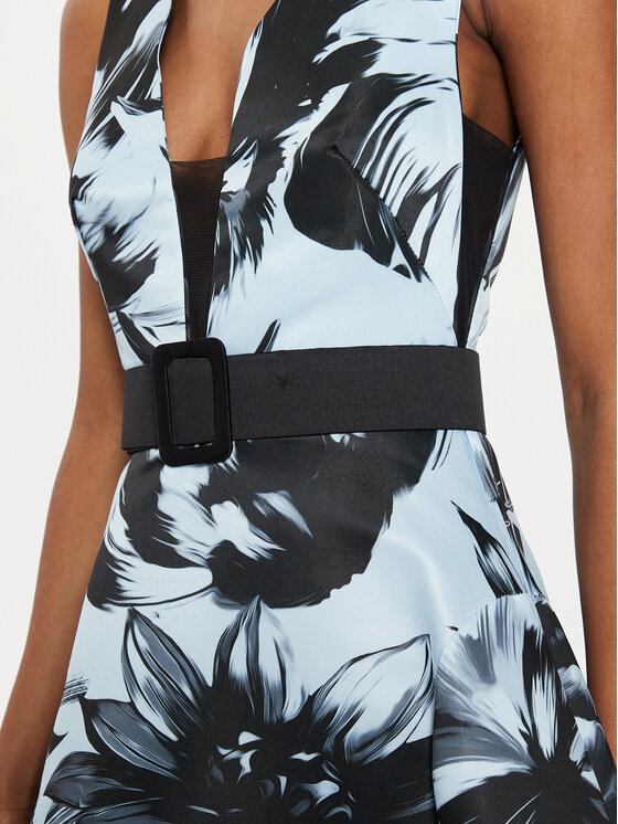 Rinascimento Rinascimento Rochie de seară CFC0120634003 Albastru Regular Fit