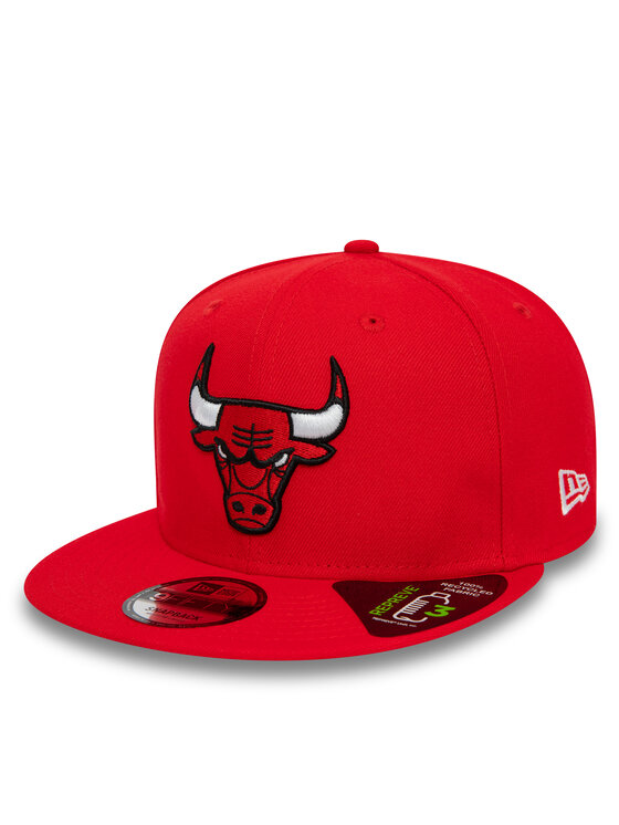 New Era Cepure ar nagu Repreve 950 Bulls 60435185 Sarkans