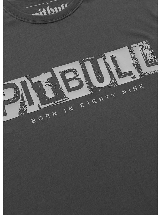 PITBULL PITBULL T-Shirt BLACKY Szary Regular Fit