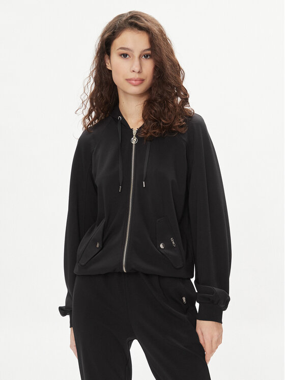 Liu Jo Liu Jo Bluză TA4273 J5942 Negru Regular Fit