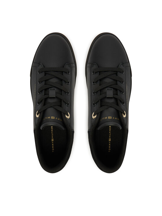 Tommy Hilfiger Tommy Hilfiger Sneakers Casual Cupsole Sneaker FW0FW09020 Negru
